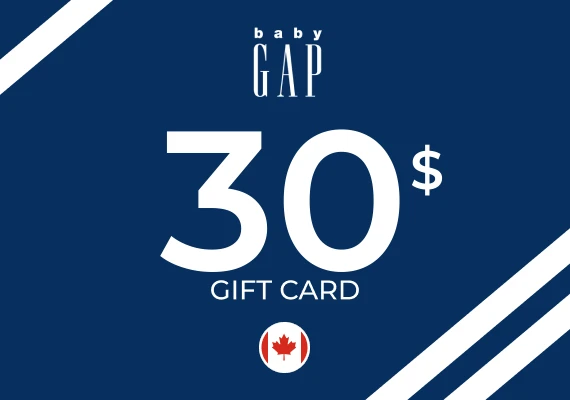 Baby Gap Gift Card 30 CAD