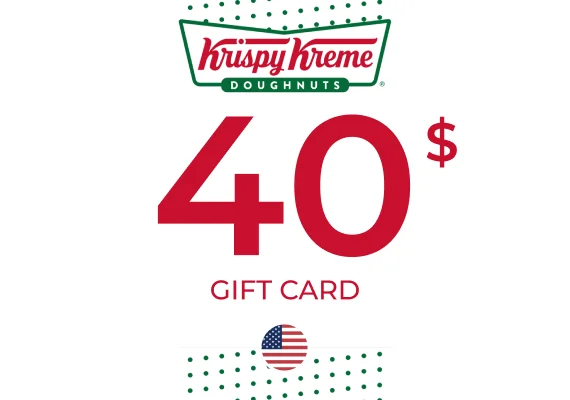 Krispy Kreme Gift Card 40 USD