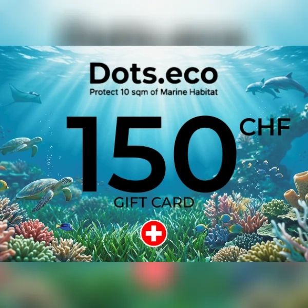Dots.eco - Protect 10 sqm of Marine Habitat Gift Card 150 CHF Key - SWITZERLAND