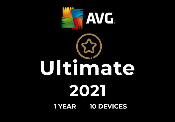 AVG Ultimate 2021 10 Devices 1 Year AVG Ultimate 2021 10 Devices 1 Year