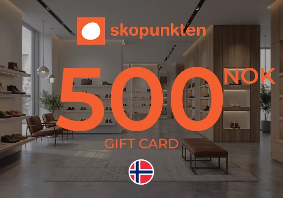 Skopunkten Gift Card 500 NOK
