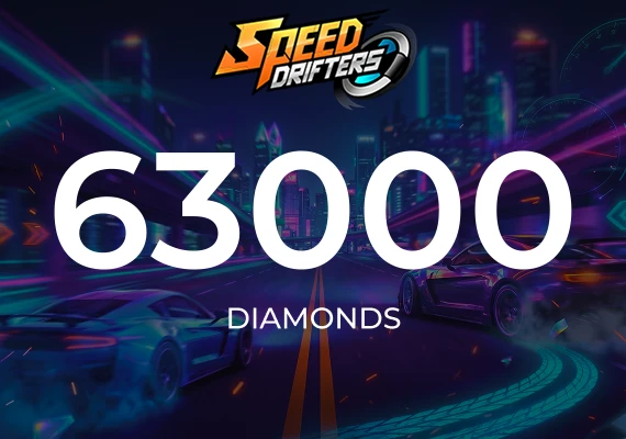 Garena Speed Drifters - 63000 Diamonds