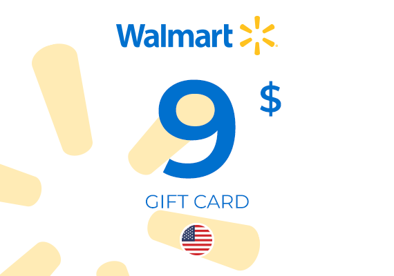 Walmart Gift Card 9 USD