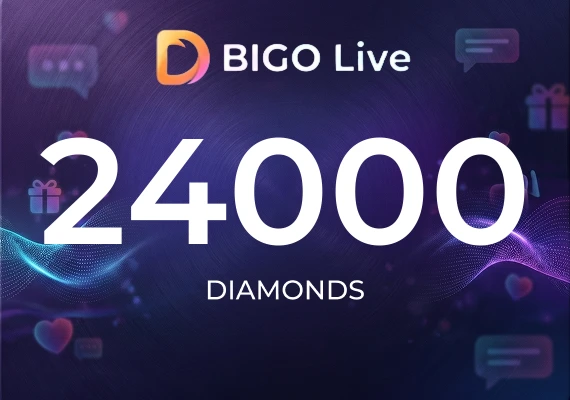 BIGO Live - 24,000 Diamonds