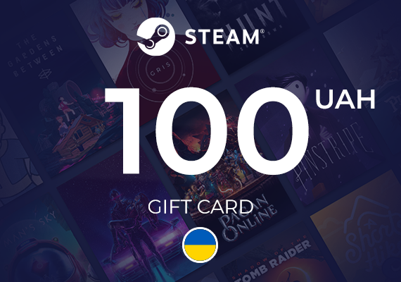 Steam Wallet Gift Card 100 UAH Steam Wallet Gift Card 100 UAH