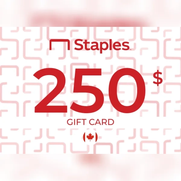 Staples Gift Card 250 CAD Key - CANADA