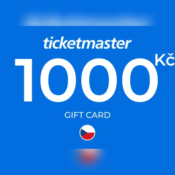 Ticketmaster Gift Card 1000 CZK Key - CZECH REPUBLIC
