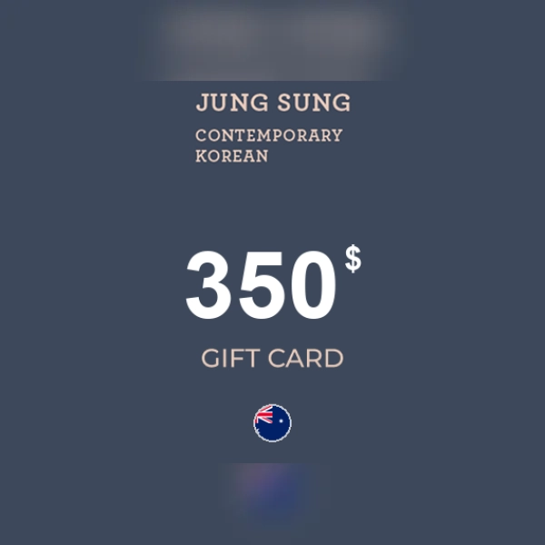 Jung Sung Contemporary Korean Gift Card 350 AUD Key - AUSTRALIA