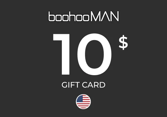 BoohooMAN Gift Card 10 USD