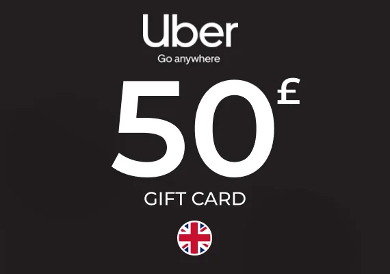 Uber Gift Card 50 GBP