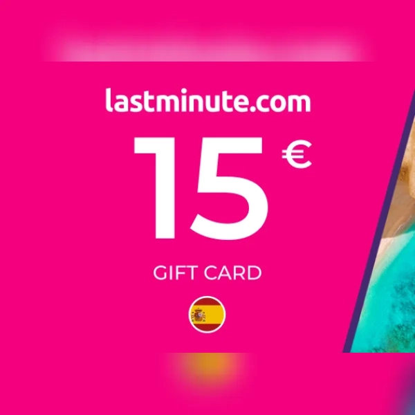 Lastminute.com Travel Gift Card 15 Eur Key - Spain