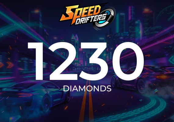 Garena Speed Drifters - 1230 Diamonds