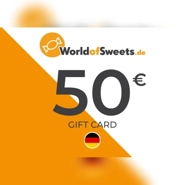 World of Sweets Gift Card 50 EUR Key - GERMANY