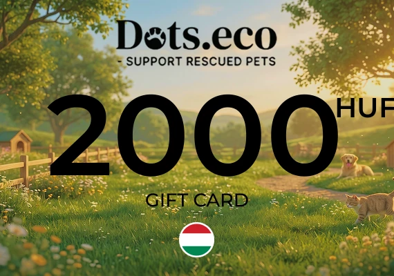 Dots.eco - Support Rescued Pets Gift Card 2000 HUF