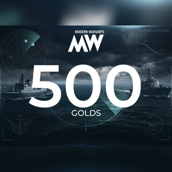 Modern Warships - 500 Gold Direct Top-Up - GLOBAL