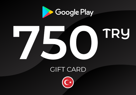 Google Play Gift Card 750 TRY Google Play Gift Card 750 TRY