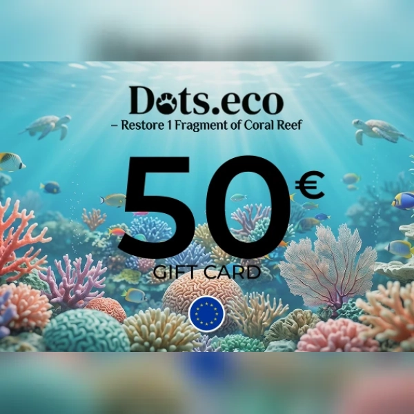 Dots.eco - Restore 1 fragment of coral reef Gift Card 50 EUR Key - EU