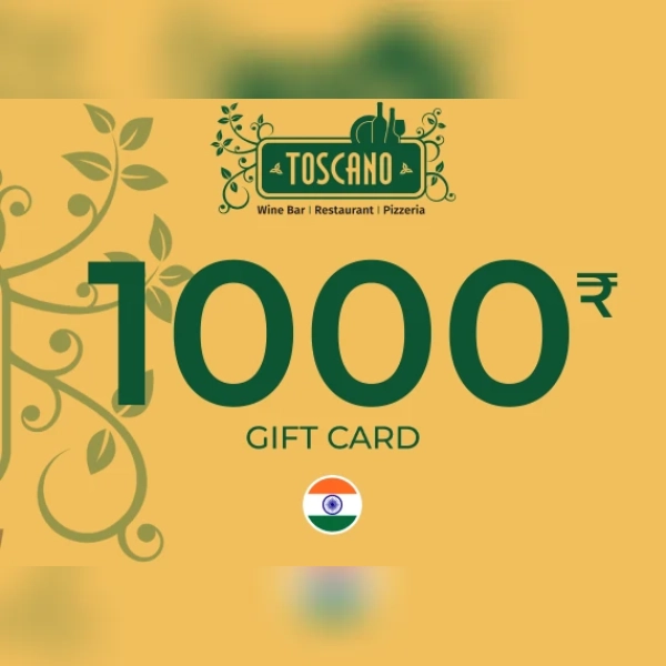 Toscano Gift Card 1000 INR Key - INDIA