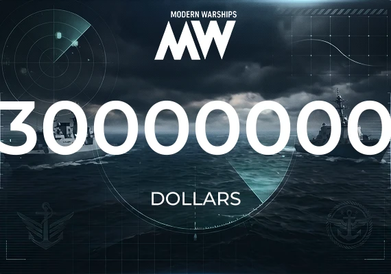Modern Warships - 30000000 Dollars