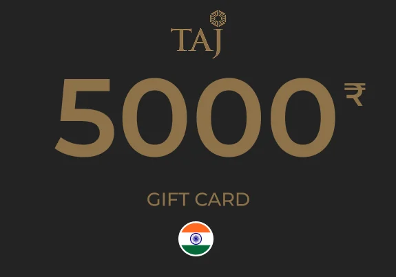 Taj Hotels Gift Card 5000 INR