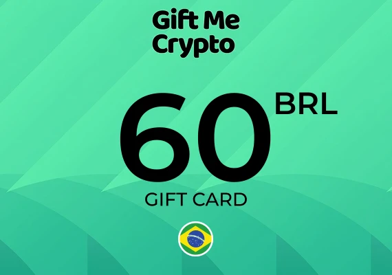 Gift Me Crypto Gift Card 60 BRL