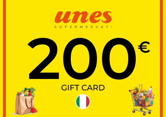 Unes Gift Card 200 EUR