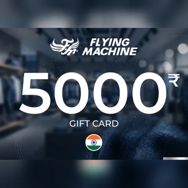 Flying Machine Gift Card 5000 INR Key - INDIA