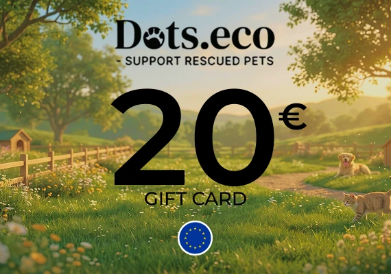 Dots.eco - Support Rescued Pets Gift Card 20 EUR