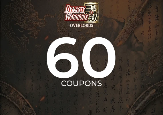 Dynasty Warriors: Overlords - 60 Coupons