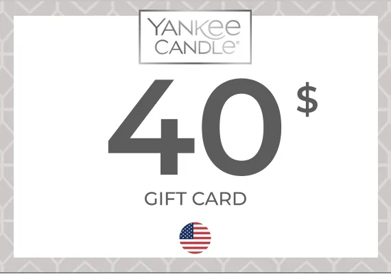 Yankee Candle Gift Card 40 USD