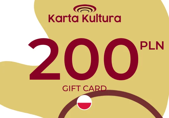 Karta Kultura Gift Card 200 PLN