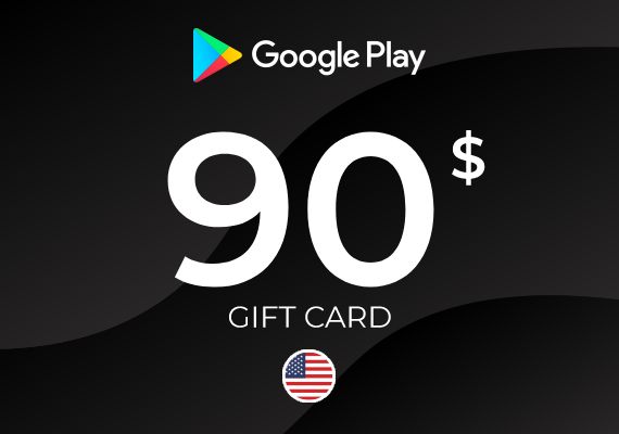 Google Play Gift Card 90 USD