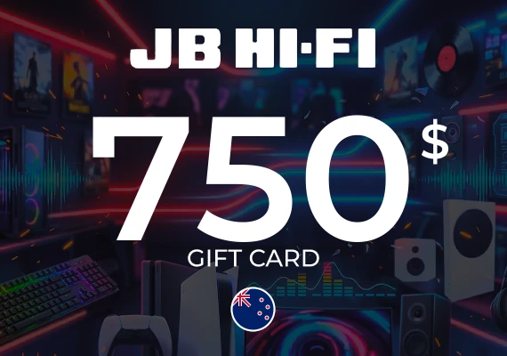 JB Hi-Fi Gift Card 750 NZD