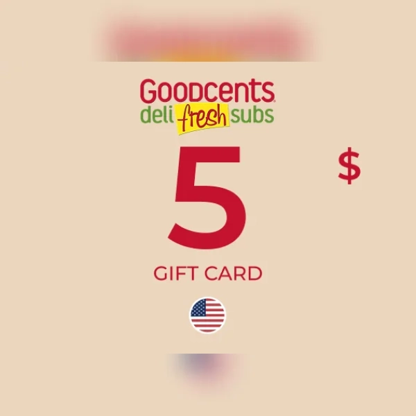 Goodcents Deli Gift Card 5 USD Key - UNITED STATES
