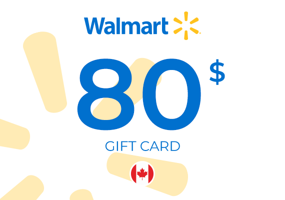 Walmart Gift Card 80 CAD