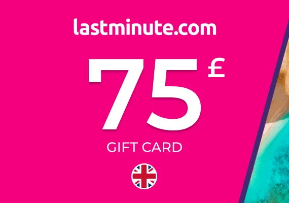 lastminute.com Holiday Gift Card 75 GBP