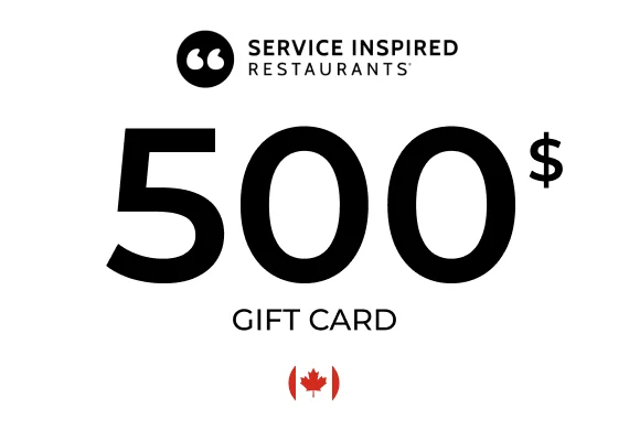 SIR Corp. Gift Card 500 CAD