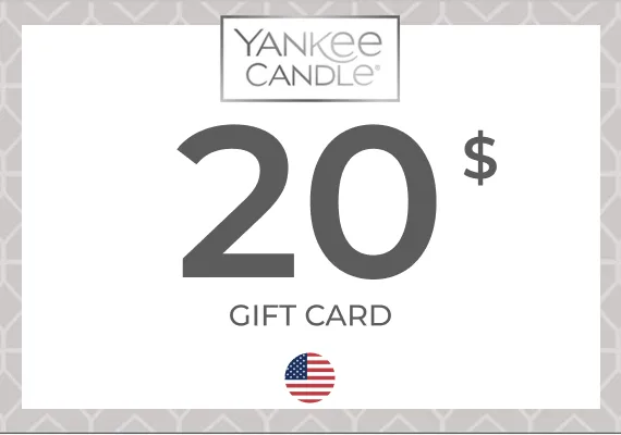 Yankee Candle Gift Card 20 USD