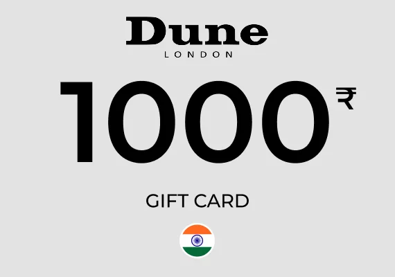 Dune London (Luxe-RBL) Gift Card 1000 INR