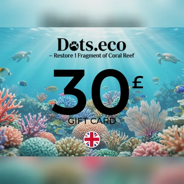 Dots.eco - Restore 1 fragment of coral reef Gift Card 30 GBP Key - UNITED KINGDOM