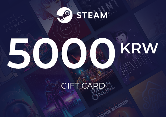 Steam Wallet Gift Card 5000 KRW Key - ASIA