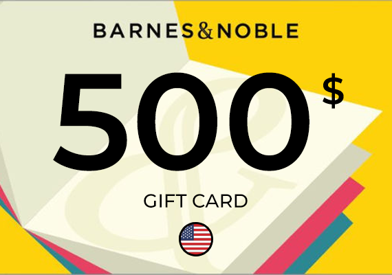 Barnes and Noble Gift Card 500 USD
