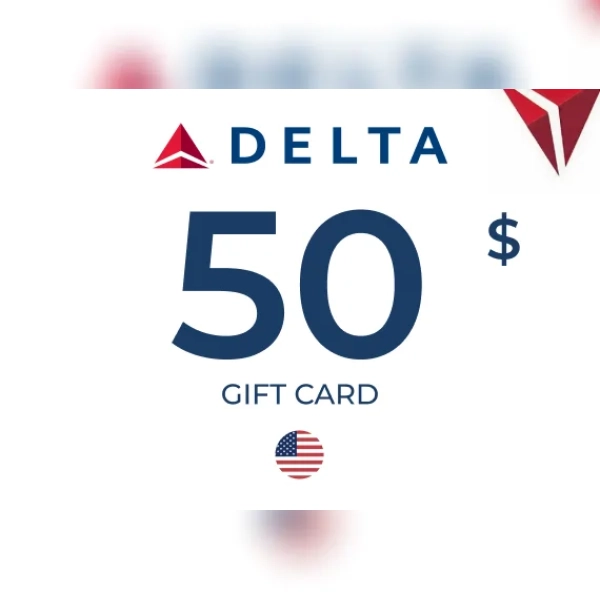 Delta Airlines Gift Card 50 USD Key - UNITED STATES