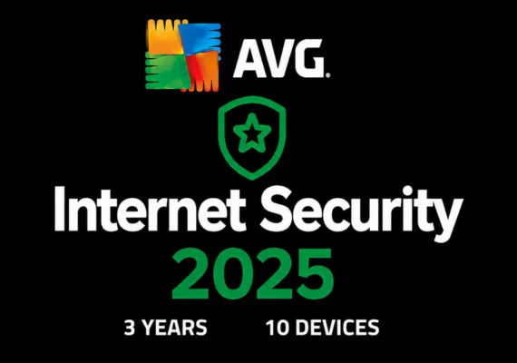 AVG Internet Security 2025 Key (3 Years / 10 Devices)-GLOBAL