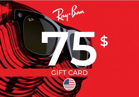 Ray-Ban Gift Card 75 USD 