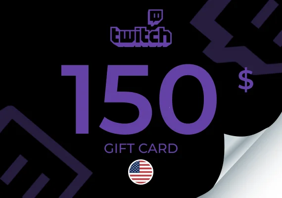 Twitch Gift Card 150 USD