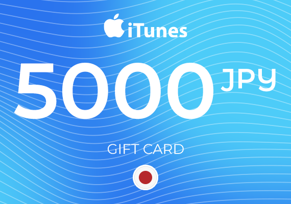 Apple iTunes Gift Card 5000 JPY Apple iTunes Gift Card 5000 JPY