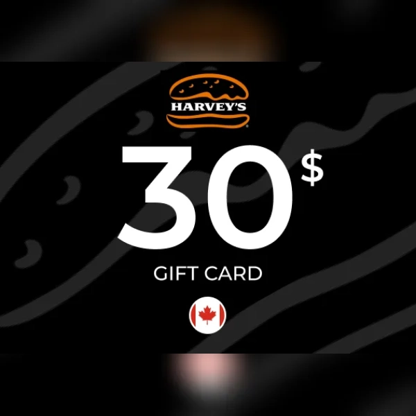 Harvey's Gift Card 30 CAD Key - CANADA