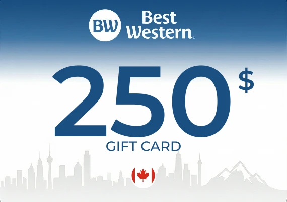 Best Western Gift Card 250 CAD