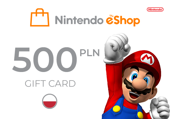 Nintendo eShop Card 500 PLN